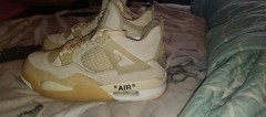 Size 5.5 – Jordan 4 SP x Off-White Mid Sail W