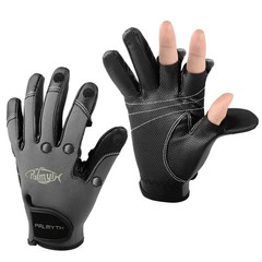 Palmyth Neoprene Fishing Gloves for Men and Women 3 Cut Fingers Flexible Grea…