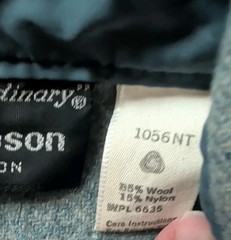 Norm Thompson Wool Blend Shacket Mens M Blue Utility Chore Jacket Portland