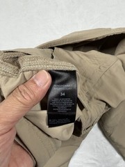 The North Face Pants Nylon Poly Hiking Outdoor Mens 34 X 29 Beige Khaki