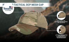 Unisex Adult Tactical Mesh Nyco Ballcap
