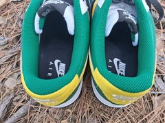 Nike Air Force 1 Low NBY Brazil Yellow Green White Shoes DV3892-900 Men Size 12