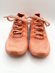 NoBull Allday Knit Sneakers /Trainers in Coral UNISEX US Size M6 / W 7.5