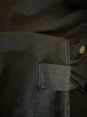 Frank & Eileen Mary Dress Cotton Black Shirt Dress XS