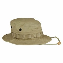 USGI Military Khaki Boonie Hat – US Army Tan Boonie- Military Spec- Made in USA