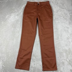 Katin Pants Mens 28 (Fit 28.5×30.75) Copper Brown Kraft Chino Preppy Stretch NWT