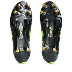 Asics Rugby Cleats Lethal Relentless Black Yellow 1111A259 001 US9-14 w/Box New