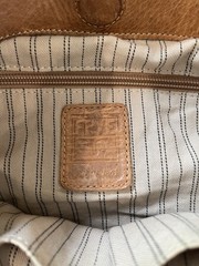 FRYE MELISSA HOBO DISTRESSED Cognac CROSSBODY OR SHOULDER LEATHER Slouchy Magnet