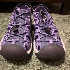 Dream Pairs Women’s Strappy Lace-Up Sandals Purple/Navy Synthetic US 7.5