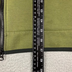Nike Tech Fleece Hoodie Mens Large Olive Green Full Zip Jacket Hooded Sportswear