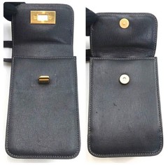 GUCCI Turn Lock Mini Crossbody Bag Women Auth 6.10 x 3.93 x 1.57inch