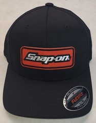 Snap-on Patch Flexfit Hat / Black – L/XL 7 1/8″ – 7 5/8″