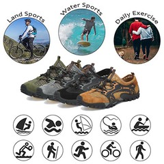 Mens Water Shoes Quick Dry Barefoot Women Beach Diving Surf Aqua Hiking Sandals