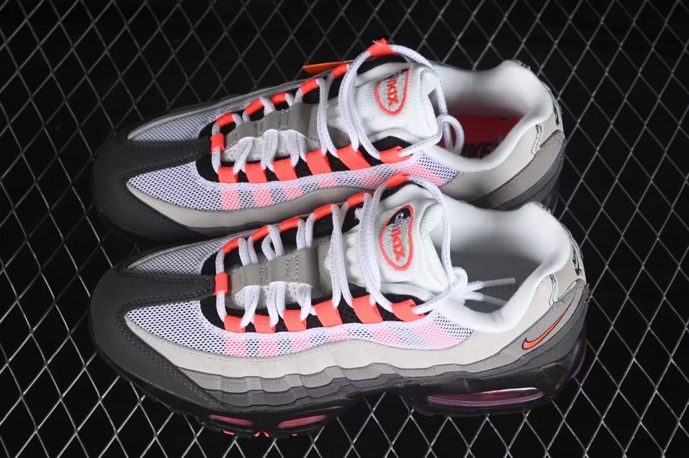 IM7410-001 Nike Air Max 95 ‘Big Bubble – Solar Red’ Men’s Shoes Size 7-13
