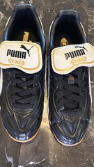 Puma King Indoor 401683-01 Premium Leather Black Men’s US 9.5 New never worn
