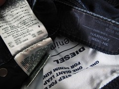 *HOT Men’s DIESEL NARROT CBDN-NE 685B DISTRESS STRETCH SWEAT JOGG PANTS Jeans 28