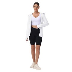 Long Sleeve Sun Protection Shirt Women With Wide Brim 360° Head And Neck HBGN