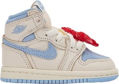 Jordan Air 1 Retro High OG ‘Psychic Blue and Pale Ivory’ Toddler (Ivory) – Ivory