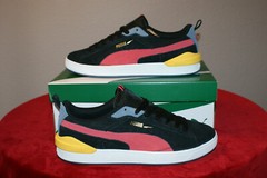 PUMA SUEDE BLOC [381183 03] B-Boy Classic Shoe Adult Size: 10 Black / Muti