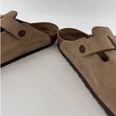 Birkenstock Boston Oiled Leather Clogs Tobacco Brown 39 EU Regular Width