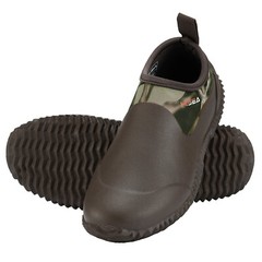 HISEA Unisex Garden Shoes Neoprene Rubber Ankle Rain Boot Outdoot Mud Chore Work