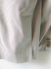 44R Linen Blazer Half-Lined Doublebreasted 6-Button sportcoat Double-vented