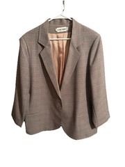 Vintage Alfred Dunner Suit jacket Sports Coat Blazer Size 40 1980s