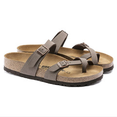 Birkenstock Mayari Mocha Birkibuc Sandals Regular/Wide Fit Women’s Two-Strap New