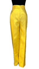 Vintage – JH Collectibles – Yellow Gingham – Vest & Pants Set – SZ S