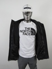 Mens The North Face Toro Peak 3 in 1 Triclimate Waterproof Hooded Jacket Black
