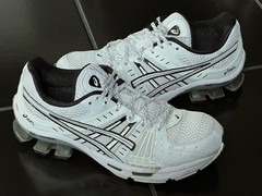 ASICS GEL-KINSEI OG [1022A111-100] White Silver Running Shoes Women’s Size 8
