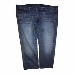 Lucky Brand Mens 181 Relaxed Straight Dark Wash Denim Jeans 48×30 C77