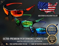 New 2026 Polarized Vertex Men AntiGlare Fishing Cycling Driving Sport Sunglasses