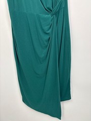 Ronni Nicole Sleeveless Stretch Twist Knot Dress Green Size 16 NEW
