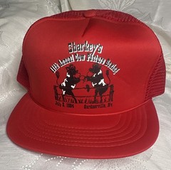 Vintage 1984 Sharkey’s 11th Annual Cow Pasture Boxing Mesh Back Trucker Hat