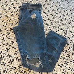 American Eagle Outfitters High Rise Blue Jeans