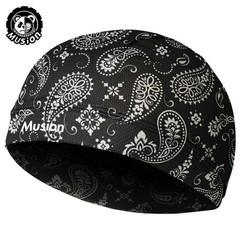 Motorcycle Helmet Liner Skull Cap Doo Rag Durag Biker Head Wrap Sweat Wicking **