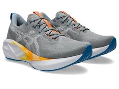 ASICS NOVABLAST 5 1011B974 020 Gravel White Men Running Shoes