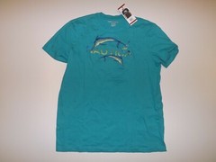NAUTICA Brighton Blue Graphic Logo Crewneck T Shirt XL Extra Large NWT Mens