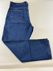 Lapco FR Flame Resistant Modern Workwear Blue Jeans Dark Wash Size 38×32, NWT