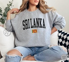 Sri Lanka Sweatshirt Travel Unisex Sri Lanka Trip Sweater Gift Tee