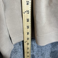 Varley Anset Jacket Womens Small Beige Doublesoft Belted Wrap Knit Cardigan