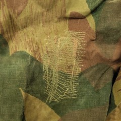 Army Trouser Original Belgian Vintage Rare WWII Combat Pants Brushstroke Camo