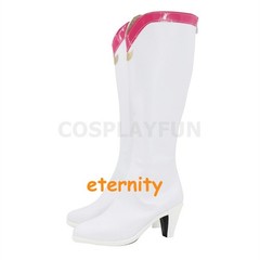 Anime Tsukino Usagi Shoes Sailor Moon Cosplay Women Long Boots Costume Props