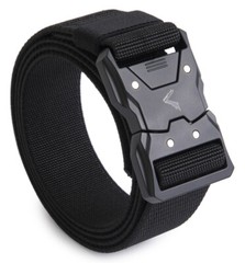 Men’s Tactical Belt, Rigger Hiking Belt,1.5″ Nylon Web Novelty Work Belt for Men