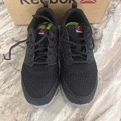 NIB Reebok Sublite Cushion Work Alloy Toe RB041 Womens Black Sneaker Sz 7.5 W