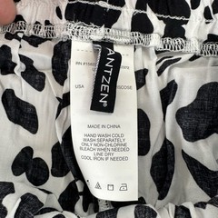 Jantzen Regular Wide Leg Printed Pull On Woven Cover Up Pants Large Animal Print
