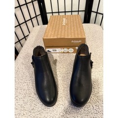 Dr. Scholl’s Black Ankle Booties Women’s Size 7.5M Side Zip Comfort Boots NIB