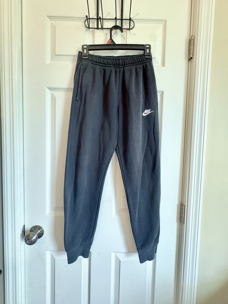 nike sportswear fleece jogger sweatpants xs black