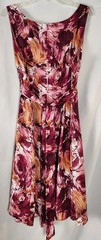 Liz Claiborne Axcess Floral Tie Back Waist Classic/Old-Money Sundress XL